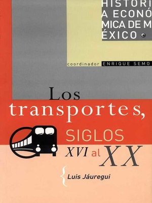 cover image of Los transportes, siglos XVI al XX